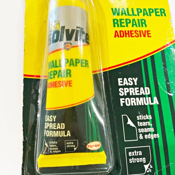 Solvite Wallpaper Repair Adhesive Easy Spread Extra Strong Tube New Old Stock - Picture 2 of 7
